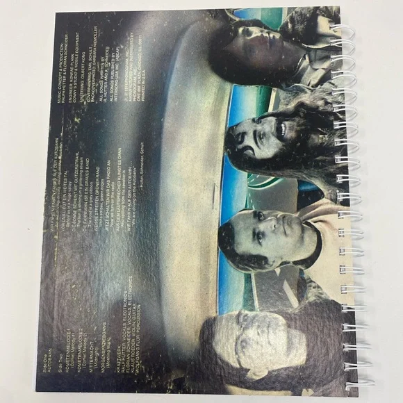 Upcycled Kraftwerk Autobahn Record Album Notebook Handmade ♻️ - Picture 6 of 6